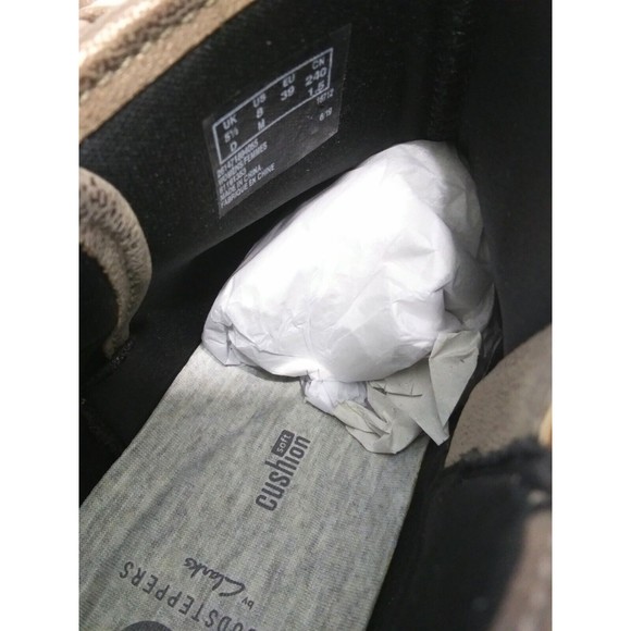 Clarks Women's Size 8 Cloudsteppers Booties Sillian 2.0 West Pewter Brown Zip - Picture 10 of 12